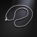 Collier torsadé pour femmes D232 4