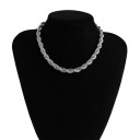 Collier torsadé pour femmes D234 7