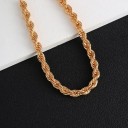 Collier torsadé pour femmes D234 5