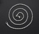 Collier torsadé pour homme 7