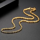 Collier torsadé pour homme 2