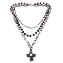 Collier triple pour femme 4