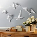 Colombe décorative murale 5 pièces 1