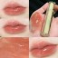 Color Lip Gloss, feuchtigkeitsspendender Lipgloss, pflegender und pflegender Glanz, flüssiger, glänzender Lippenstift V219 3