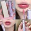 Color Lip Gloss, feuchtigkeitsspendender Lipgloss, pflegender und pflegender Glanz, flüssiger, glänzender Lippenstift V219 5