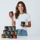 Colore acrilico 100 ml Ottima adesione e resistenza Senza sostanze chimiche ad alto rischio Su tela, vetro e carta Per graffiti e murales 12