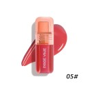 Colorete líquido perlado para rostro y labios 3 g 10,5 x 4 cm Colorete resistente al agua de larga duración resistente al sudor efecto iluminador 5