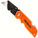 Colourful Folding Utility Knife with Replaceable Blade Metal Body Safety Lock Precise Cutting Universal Knife for Packages and Cartons 6