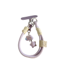 Colourful Mobile Strap Short Wrist Strap Phone Lanyard with Cloud and Star Charms Camera Chain Keyring 6