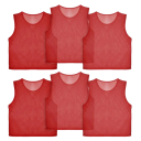 Colourful Sports Identification Vest Set of 6 Adult Training Bibs 2