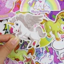 Colourful Unicorn Stickers - 30 pcs 2