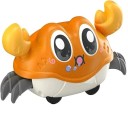 Colourful Wind-Up Crab 12.3 x 6.2 x 6.5 cm Toy for Children with Reversible Movement Battery-Free Motor Skill Development 5