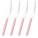 Coltello da Tavola Set di Posate di Design Coltelli da Tavola Moderni con Manico Ergonomico Stoviglie Eleganti per la Tavola Quotidiana 3