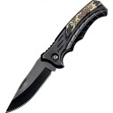 Coltello pieghevole in acciaio inossidabile 16 cm Strumento EDC pratico da tasca per attività all'aperto Campeggio Escursionismo Viaggi Sopravvivenza Escursioni Attrezzi 8