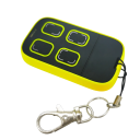 Comando remoto duplicador universal 280–868 MHz 4 botões Controlo de portões de garagem Multifrequência Alcance 150 m Bateria CR2032 6