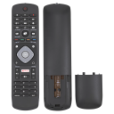 Comando remoto universal de substituição para Philips Smart TV com botão Netflix Comando compatível com 2x pilhas AAA 3