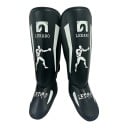 Combat Shin Guards with Instep Protection Size S Two Velcro Straps Boxing Leg Protectors for Boxing and Martial Arts 3