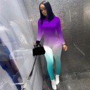 Combinaison de sport pour femmes à manches longues 4