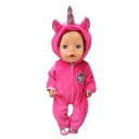 Combinaison pour poupée licorne 7