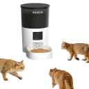 Comedero automático para gatos de 3 l con cámara, dispensador de comida inteligente con grabación de video, seguimiento de mascotas, control móvil y grabación de alimentos. 2