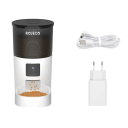 Comedero automático para gatos de 3 l con cámara, dispensador de comida inteligente con grabación de video, seguimiento de mascotas, control móvil y grabación de alimentos. 5