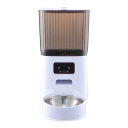 Comedero automático para gatos de 5 l, dispensador de comida inteligente con cámara integrada, un recipiente de acero inoxidable y monitoreo de mascotas en línea. 2