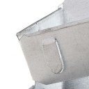 Comedouro de metal para coelhos 2