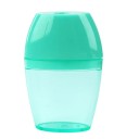 Compact Transparent Pencil Sharpener Plastic Mechanical Sharpener for Students 6 x 2.8 cm 4