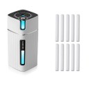 Compact USB aroma diffuser with backlighting for scenting the room Tank 300 ml Operation up to 10 hours Power 3 W Dimensions 7 x 7 x 12
