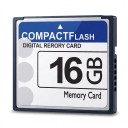 CompactFlash CF 16 GB Muistikortti 4,2 x 3,6 cm Valkoisen sininen Digitaaliseen valokuvaajaan Valokuville ja tiedoille CF-korttipaikalla 2