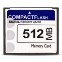 CompactFlash CF 512 MB Muistikortti 4,2 x 3,6 cm Valkoisiniselle Digitaaliseen Valokuvaajaan Valokuville ja Tiedoille CF-korttipaikalla 1