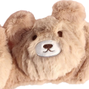 Completo di biancheria intima da donna con motivo di peluche a forma di orsetto in elastan e nylon morbido 3