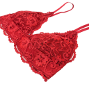 Completo intimo da donna in pizzo con reggicalze e calze reggicalze reggiseno mutandine poliammide elastan per uso quotidiano 6