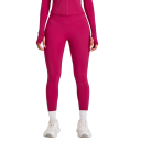 Completo sportivo da donna Maglietta a maniche lunghe e leggings Con zip Completo fitness monocolore in poliestere e spandex 4