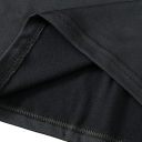 Completo sportivo da uomo con pantaloni in vita elastica e stampa fashion, maglietta a maniche lunghe e scollo a O, poliestere 3