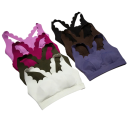 Compleu sportiv pentru femei cu colanți și sutien sportiv, uni, nylon, spandex, confortabil și stilat pentru fitness 4