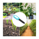 Comprobador de suelo inteligente Tuya con Bluetooth (161 x 31,5 x 19 mm), termómetro e higrómetro de suelo, control por aplicación iOS y Android 3