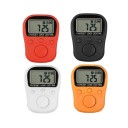 Compteur électronique à LED réglable à 3 chiffres rechargeable pour doigt avec horloge et rétroéclairage 2