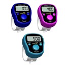 Compteur électronique de doigt avec écran numérique de comptage des pas facile à utiliser 1,5 V 2