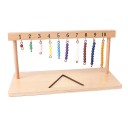 Compteur en bois 2 pcs 4