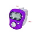 Compteur numérique mini à 5 chiffres pour doigt avec écran LCD électrique et rétroéclairage pour le comptage et les activités en plein air 3