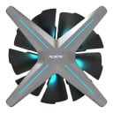 Computer ventilator voor kast 120 x 120 mm zonder frame met ARGB verlichting PWM snelheidsregeling en 40 mm bladen op 12 V tot 1600 rpm 1