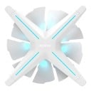 Computer ventilator voor kast 120 x 120 mm zonder frame met ARGB verlichting PWM snelheidsregeling en 40 mm bladen op 12 V tot 1600 rpm 2