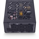Computerstrømforsyning Flex ATX 162 x 81,5 x 40,5 mm med en effekt på 500 W fuldt modulær med 2x PCIe 6+2 pin i sort farve til mini PC, NAS og GPU 5