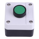 Comutator buton apă rezistent 68×68 mm ABS verde pentru deschizătoare automate de porți și butoane de ieșire 1