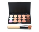 Concealer-palette med makeupbørste 2