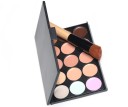 Concealer-palette med makeupbørste 4