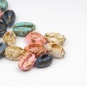 Conchiglie decorative dorate 10 pz 2