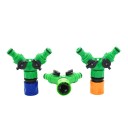 Conector com válvulas para mangueiras de jardim 3