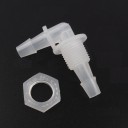 Conector de mangueira em ângulo com porca 10